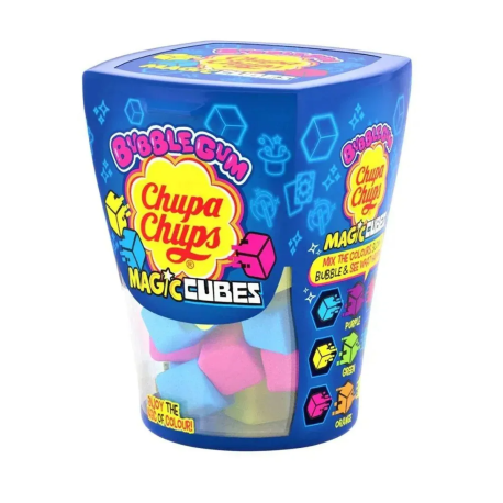 Жевательная резинка Чупа Чупс Chupa Chups Magic Cubes 86гр (10шт в уп) Польша