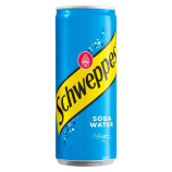 Газированный напиток Schweppes Soda Water 330 мл (24 шт. в упаковке)