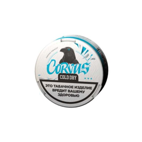 Жевательный табак CORVUS - Cold Dry 13гр 21 пауч      НОВИНКА 10 2025