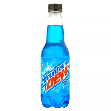 Газированный напиток Mountain Dew Blue Shock 400мл (24шт в уп) Азия