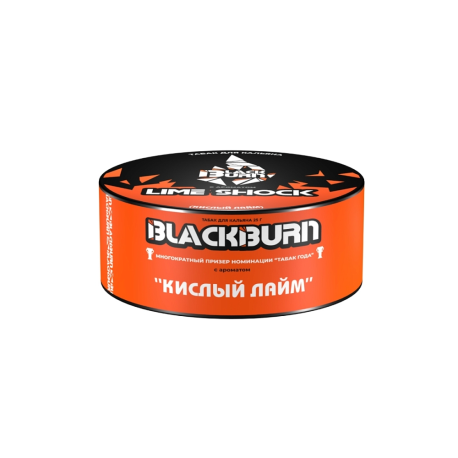 Табак для кальяна Burn BLACK - Lime Shock  25гр НОВИНКА 03 2026