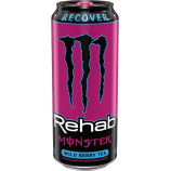 Энергетик Monster Energy Rehab Wild Berry Tea 458 мл (24 шт. в упаковке) 