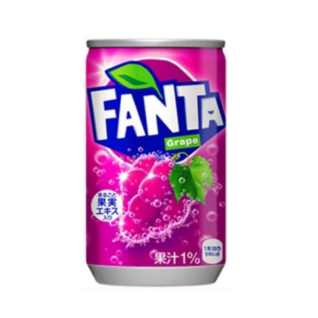 Fanta Grape (Фанта Виноград) 160мл (30шт в уп) Япония