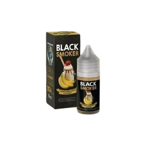 Ароматизатор Black Smoker COFFEE - GLASSE STRAWBERRY & BANANA (гляссе с клубникой и бананом)  13мл