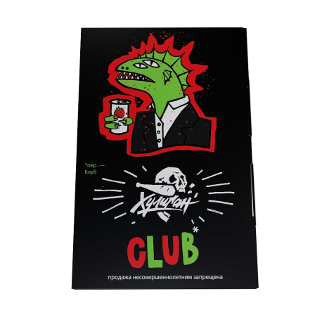 Табак Хулиган - CLUB Клубничный Дью 25 гр  НОВИНКА 05 2024