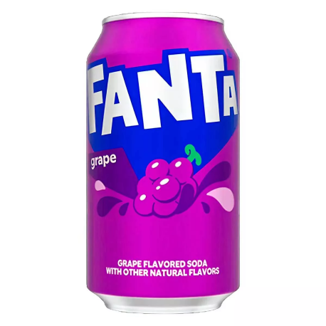 Fanta Grape (Фанта Виноград) 355мл (12шт в уп) Америка