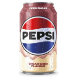 Газированный напиток Pepsi Cream Soda Zero 330 мл (24 шт. в упаковке)