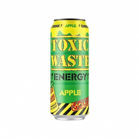 Toxic Waste Energy Sour Apple (Токсик Вейст Энерджи Кислое Яблоко) 500мл (12 шт в упак)