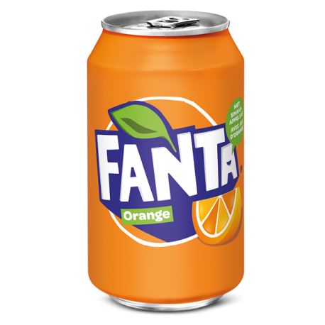 Fanta Orange (Фанта Апельсин толстая банка) 330мл (24шт в уп) Германия