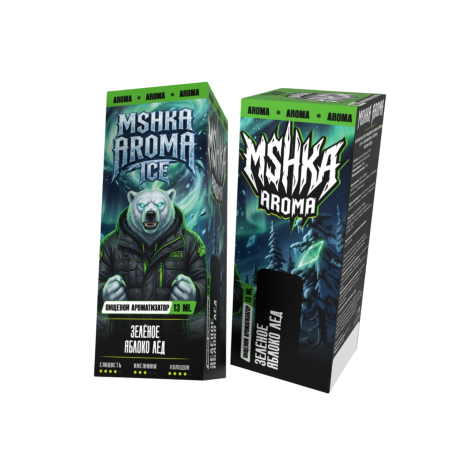 Ароматизатор MSHK AROMA ICE - Яблоко лёд 13 мл