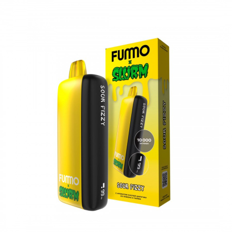 Одноразовая ЭС FUMMO INDIC SLURM - КИСЛАЯ ШИПУЧКА ИЗ ЛИМОНА И ЛАЙМА SOUR FIZZY (м)