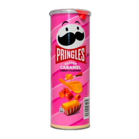 Чипсы Pringles Butter Caramel (Сливочная Карамель) 110г