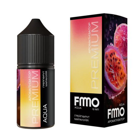 Ароматизатор FMO AQUA - ГРЕЙПФРУТ-МАРАКУЙЯ