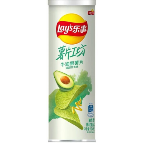 Чипсы Lay's Avocado Wasabi Stax 104гр
