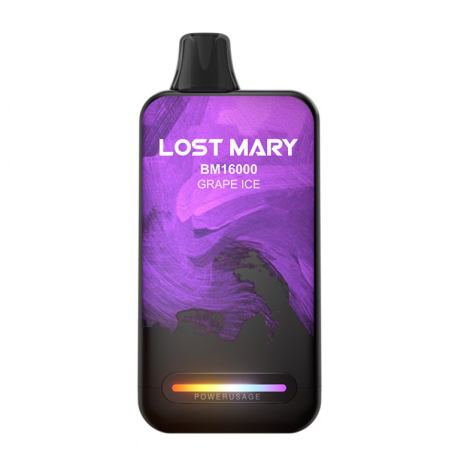 Одноразовая ЭС Lost Mary BM16000 - Виноградный лед (м)     НОВИНКА 12 2025