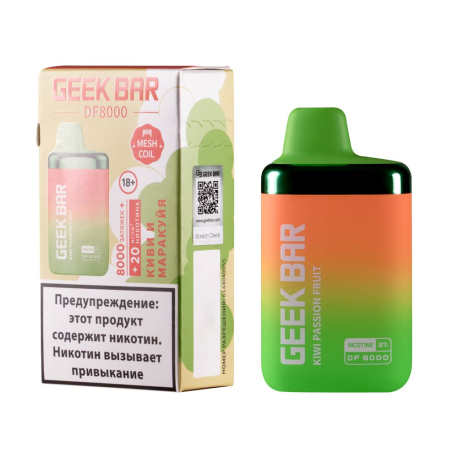 Одноразовая ЭС GEEKBAR DF8000 - Киви-маракуйя (м)