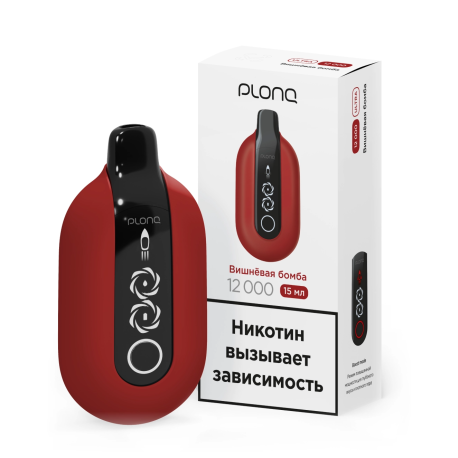 Одноразовая ЭС PLONQ ULTRA - ВИШНЕВАЯ БОМБА (м)