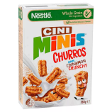  Готовый завтрак Nestle Cini Minis Churros 360 гр (6 шт. в упаковке)