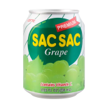 Сокосодержащий напиток Lotte SAC SAC GRAPE 238 мл (12 шт. в упаковке)