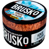 Табак для кальяна BRUSKo Кокос со льдом Medium 50 гр