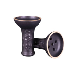 Чаша для кальяна Хулиган Убивашка - Черная матовая