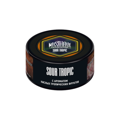 Табак Must Have Sour Tropic 25 гр (Кислые Тропические Фрукты)   НОВИНКА 03 2026