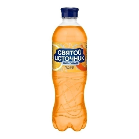 Святой Источник Абрикос-Лимон газ. 500мл (12шт в уп) ПЭТ