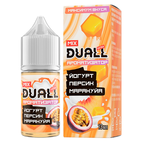 Ароматизатор DUALL - Йогурт персик маракуйа 13 мл  НОВИНКА 05.2026