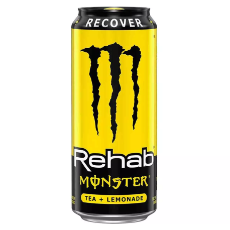 Энергетический напиток Monster Energy Rehab Tea Lemonade 500мл (24шт в уп) 