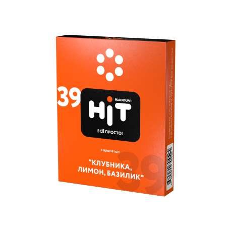 Табак для кальяна BLACKBURN HiT - Клубника лимон базилик 30 гр НОВИНКА 06 2026