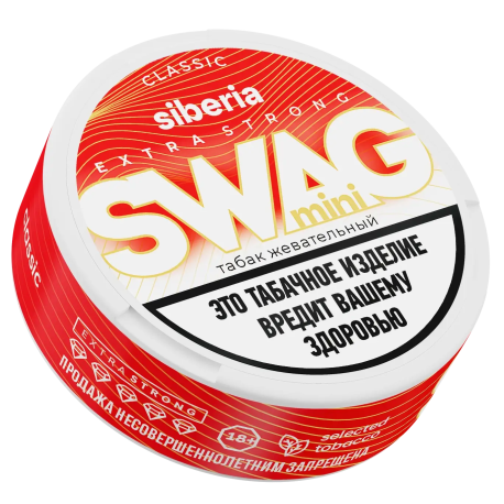 Жевательный табак SWAG MINI SIBERIAN FROST 5 гр