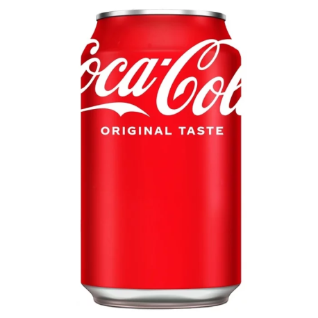 Газированный напиток Coca-Cola Original Классик толстая банка 330мл (24шт в уп) Дания