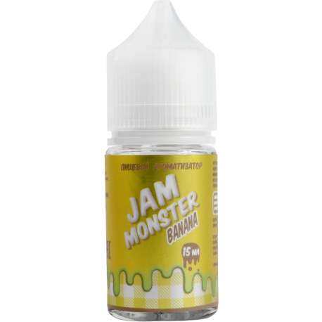 Ароматизатор пищевой Jam Monster - Banana с ароматом тоста с арахисовой пастой и банановым джемом (О