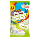 Конфеты Skittles Squishy Cloudz Crazy Sour 70 гр (14 шт. в упаковке)