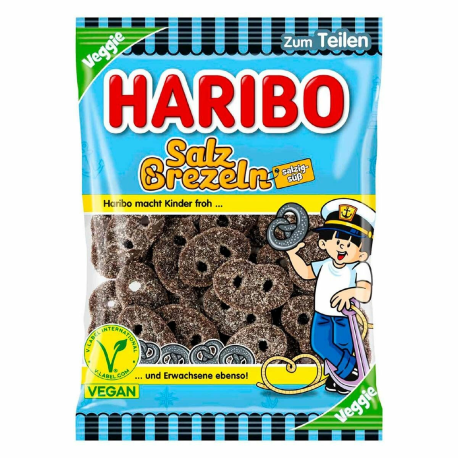 Мармелад Haribo Primavera Salz Brezeln 175гр (24шт в уп) 