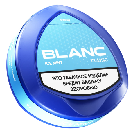 Жевательный табак BLANC by inflave - STRONG CLASSIC Ice Mint 12 гр 20 паучей