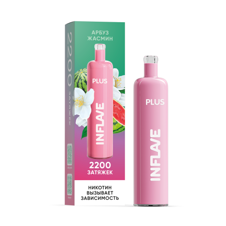 Одноразовая ЭС INFLAVE PLUS - Арбуз жасмин (м)
