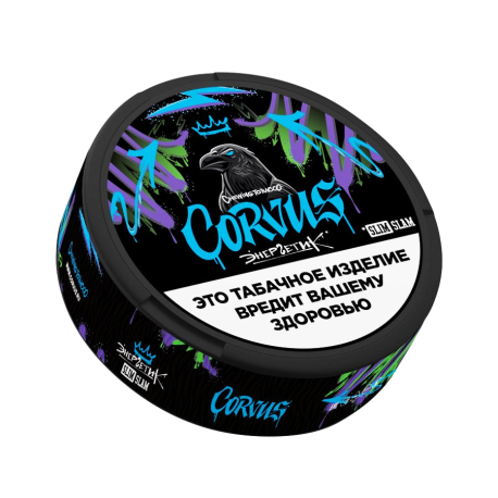 Жевательный табак CORVUS Slim Tastes - Slam Энергетик 13гр 21 пауч      НОВИНКА 10 2025
