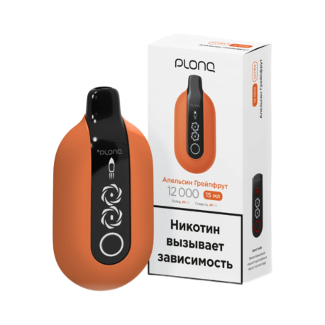 Одноразовая ЭС PLONQ ULTRA 12 000 - АПЕЛЬСИН ГРЕЙПФРУТ (м)